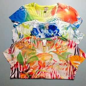 Chico's summer ladies shirts